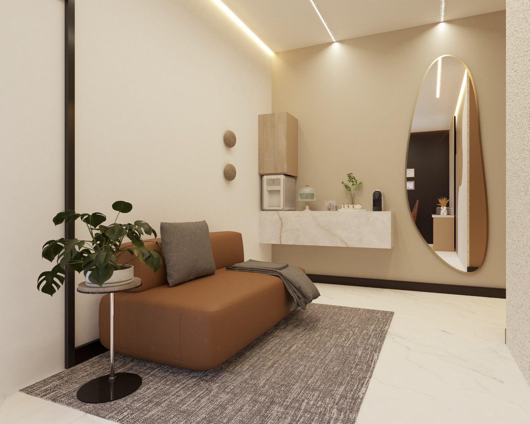 Projeto de recepção comercial Confiiare